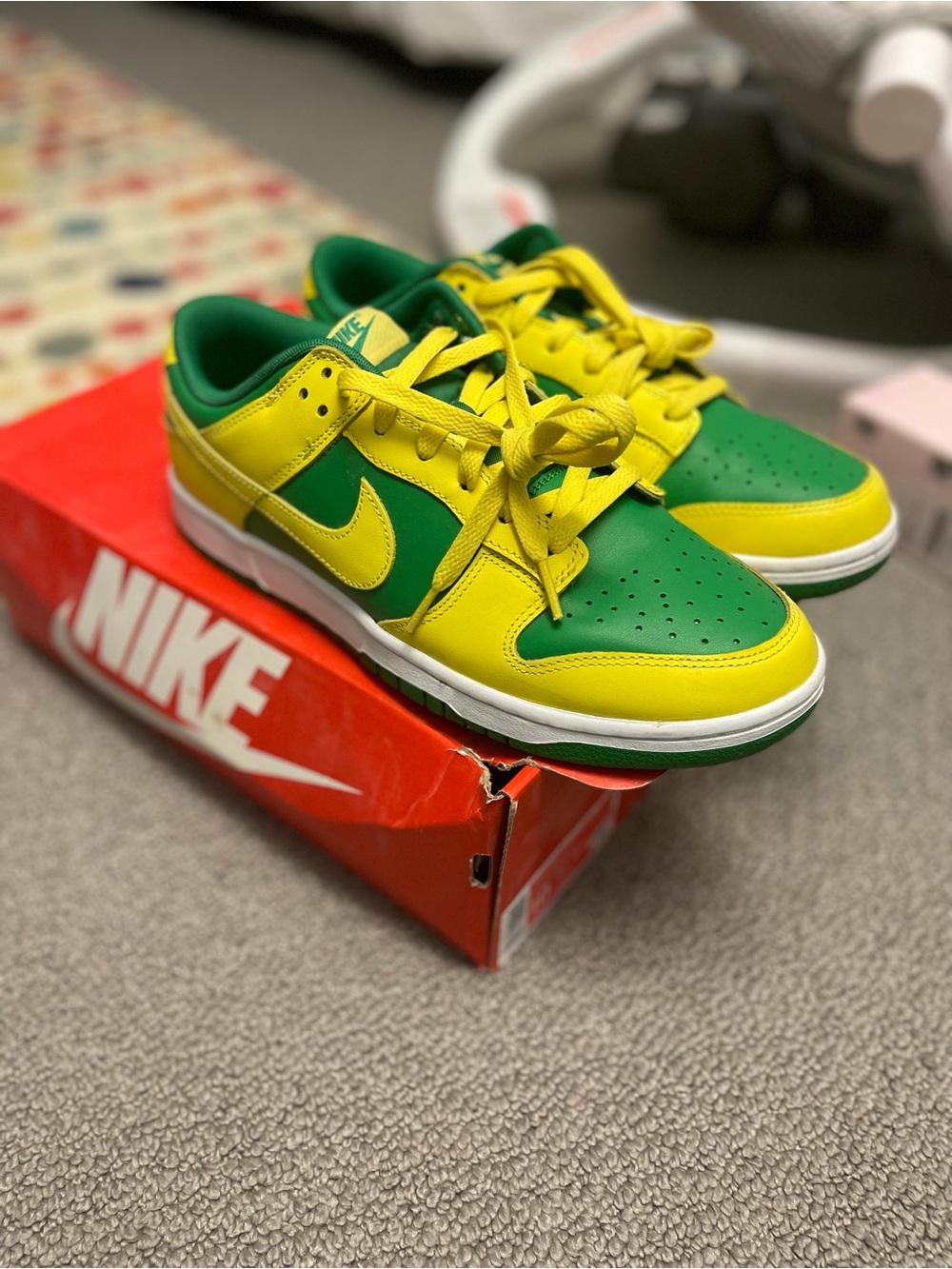 Nike Dunk Low Retro Reverse Brazil (Size 10)